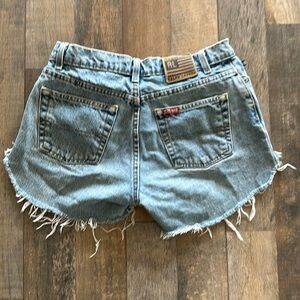 Vintage Ralph Lauren cut off Jean shorts